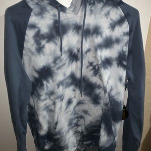Blue Tye Dye Hoodie